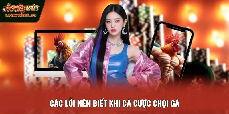 Các lỗi nên biết khi cá cược chọi gà