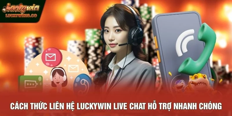 Cách thức liên hệ LUCKYWIN live chat hỗ trợ nhanh chóng